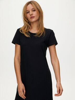 Aritzia Wilfred Lenzing Ecovero Viscose Classic Tee Dress